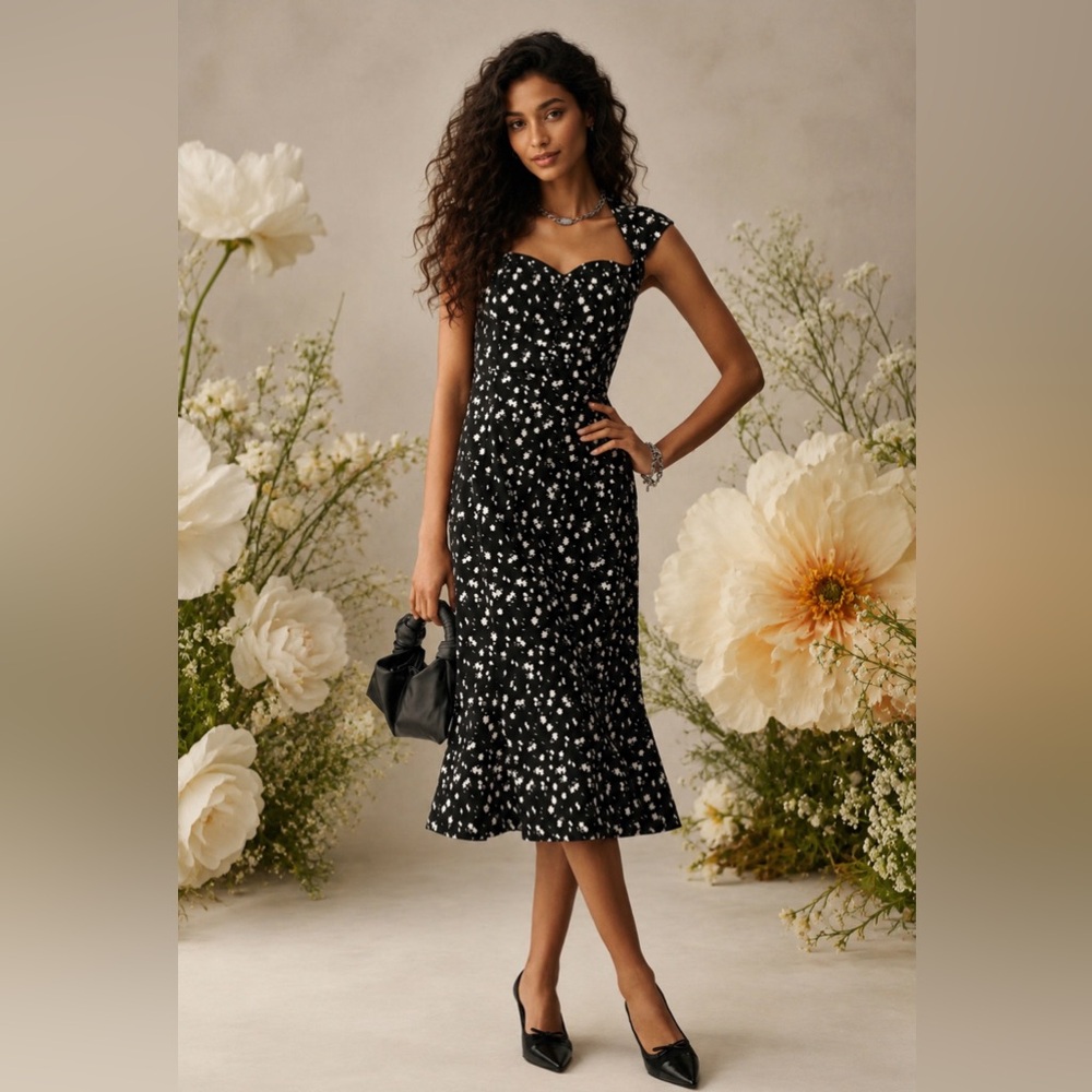Maeve The Cecily Fit & Flare Sweetheart Dress